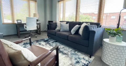 Ellie Downer's Grove Therapy Room