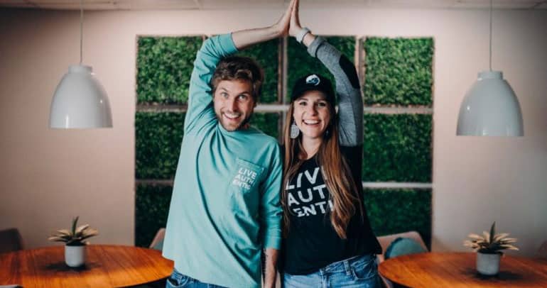 High school friends Kyle Keller and Erin Pash, founders of Ellie Mental Health