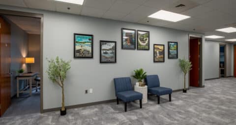 Ellie Mental Health Glen Allen, VA Clinic Hallway