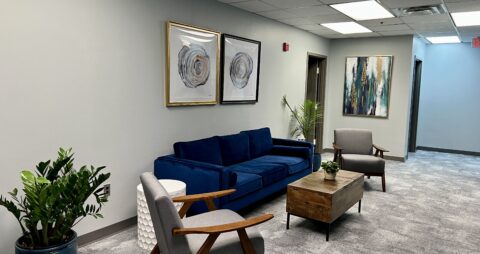 Ellie Mental Health Alexandria, VA Clinic Lobby