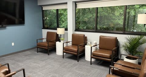 Ellie Mental Health Clarkston, MI Clinic Group Therapy Room