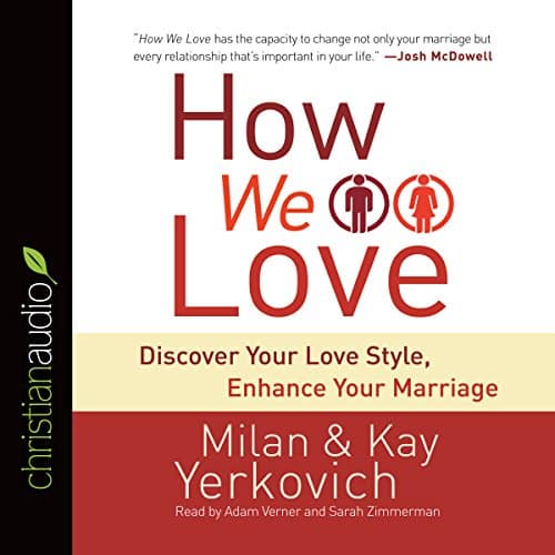 A book cover for How We Love by Milan & Kay Yurkovich
