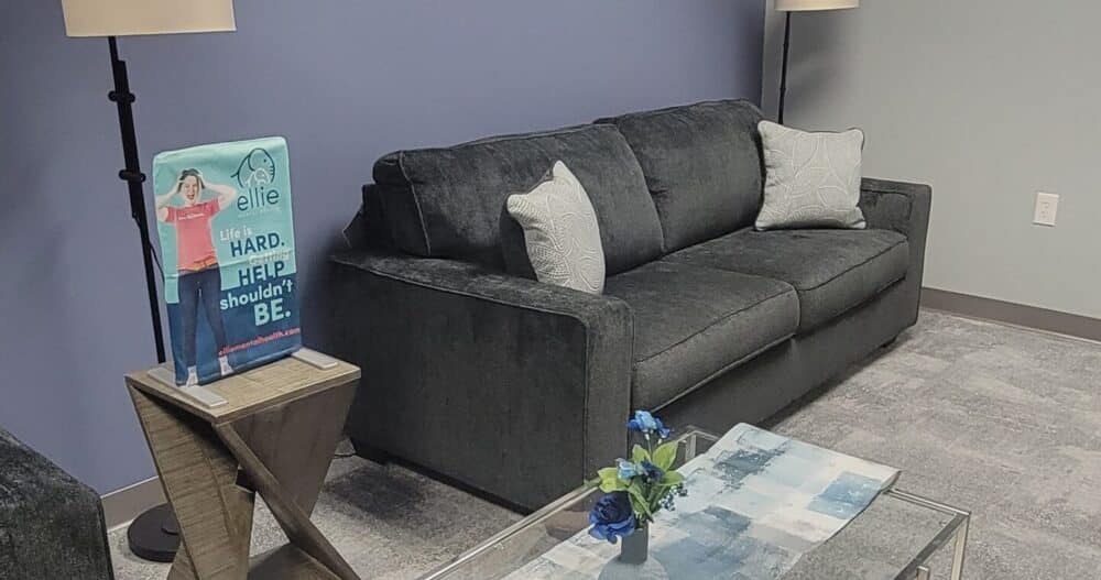 Ellie Mental Health Peachtree City, GA Clinic Lobby