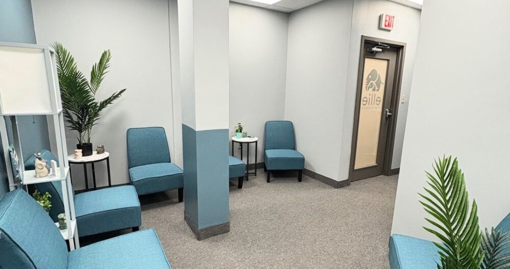 Ellie Mental Health Woodbridge, NJ Clinic Lobby